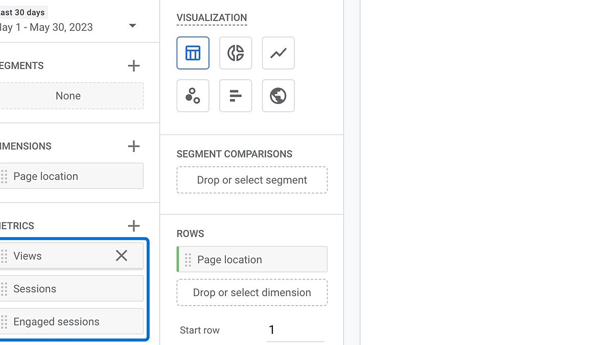 Add metrics to your report