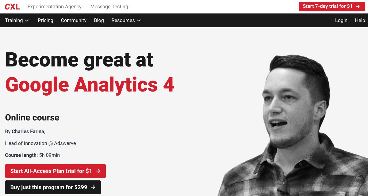 Best ga4 courses ga4 courses google analytics 4 course ga4 training