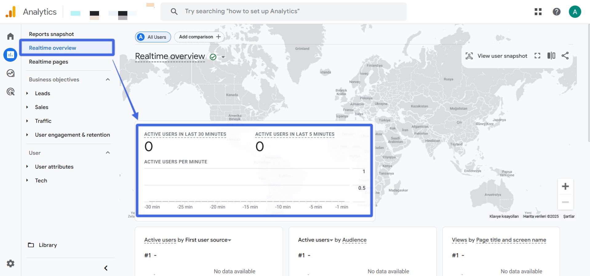 1. Open Real-Time Reports