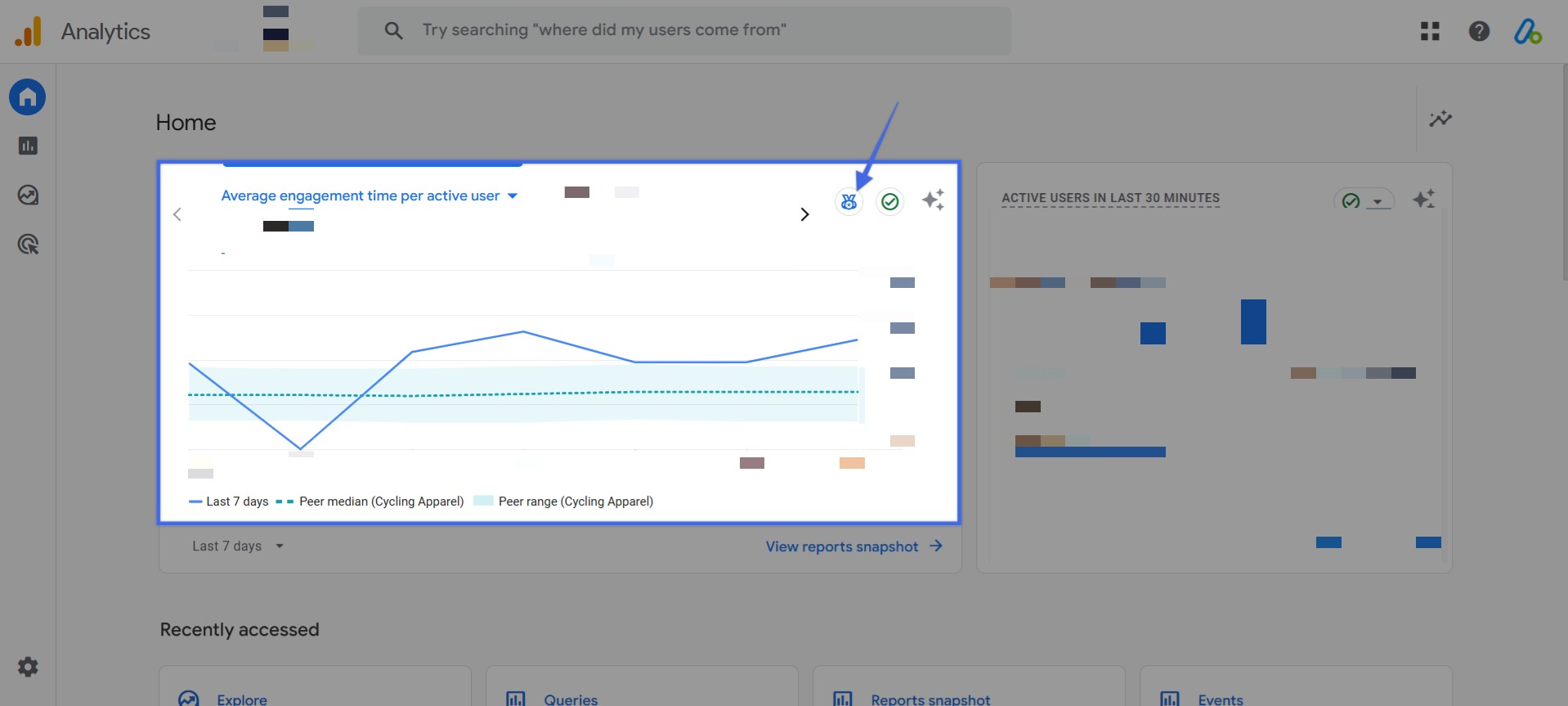 Select the desired metric