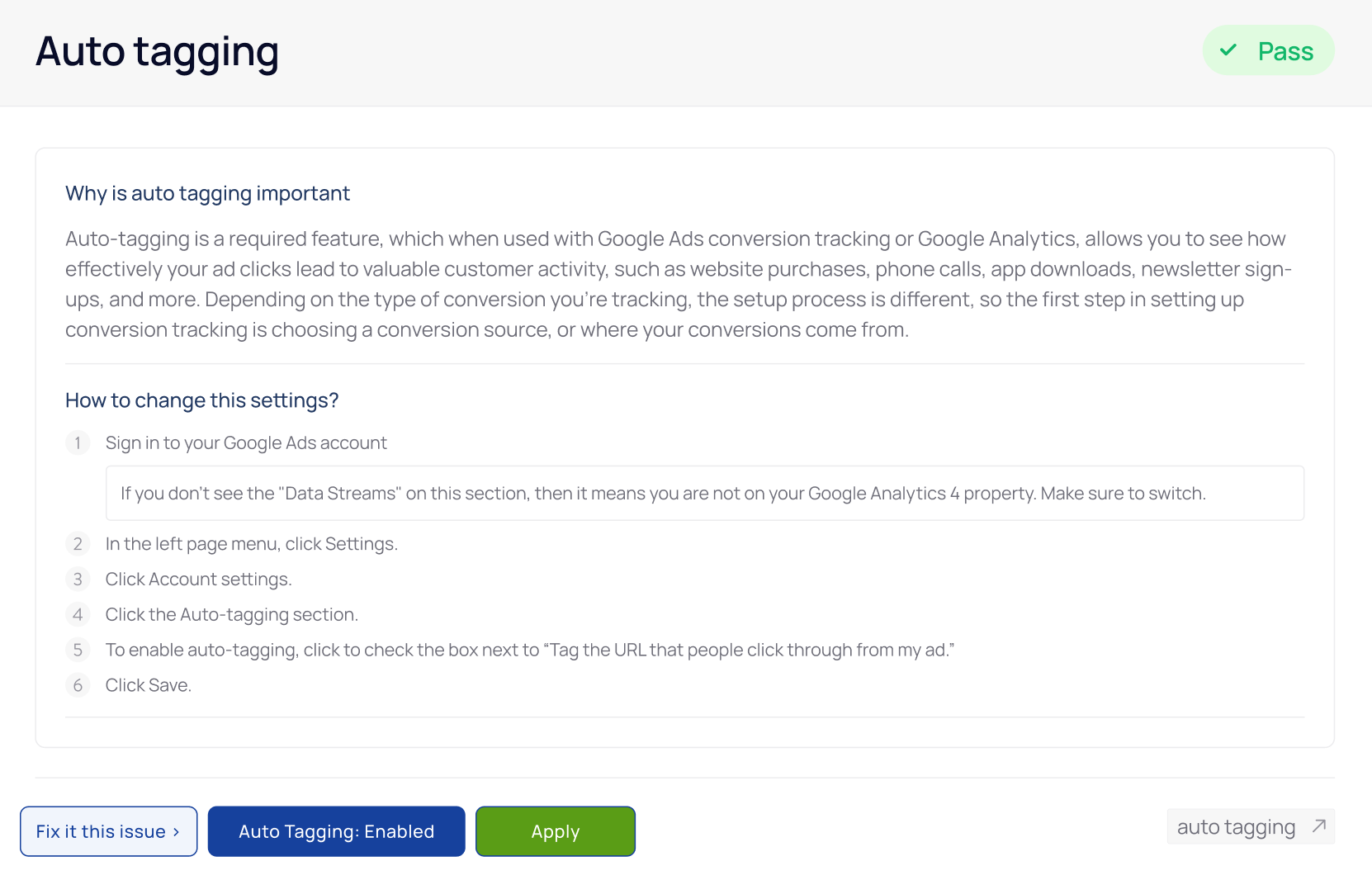 Change account settings (upon approval)