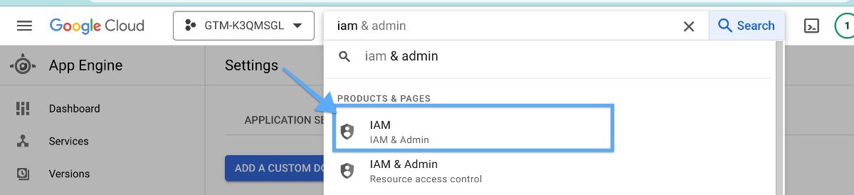 Access IAM & Admin