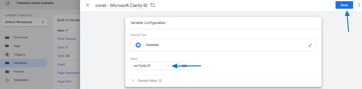 Fill in Your Clarity ID