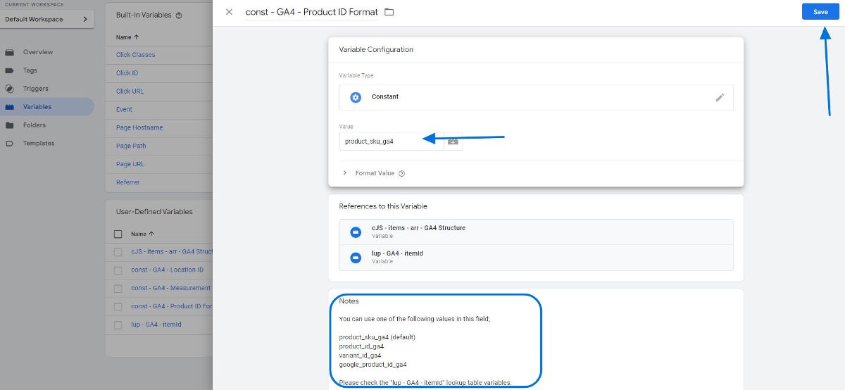 Change the Product ID Format