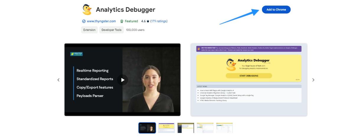 Download Analytics Debugger