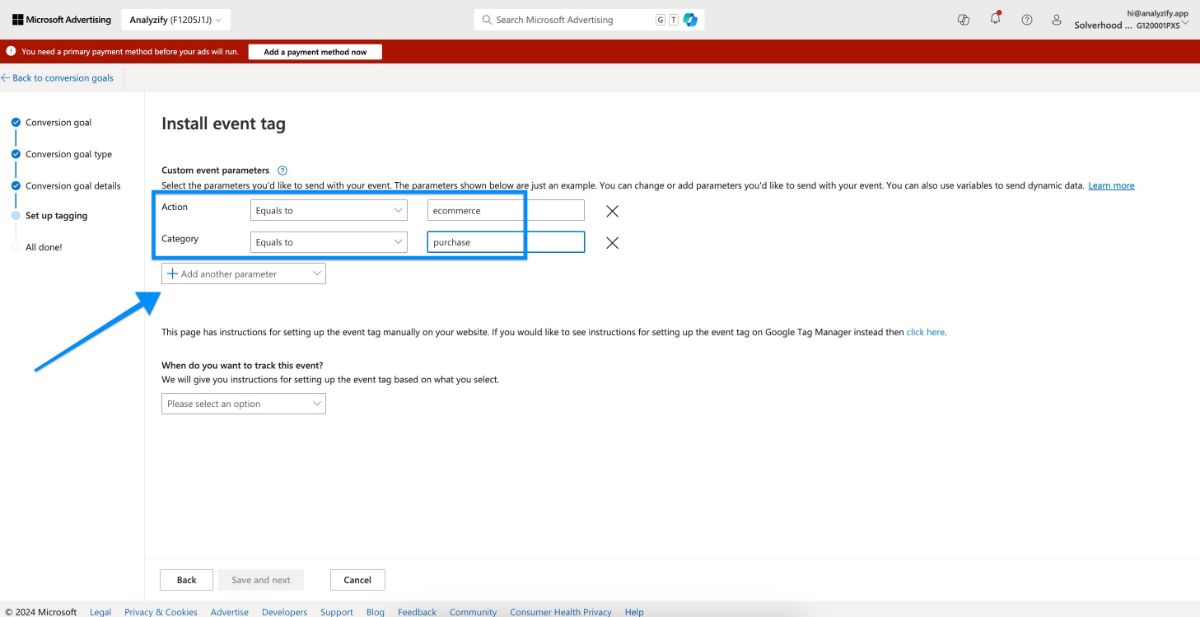 Configure Parameters