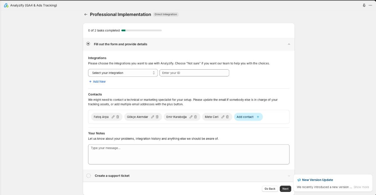 Fill out the Form