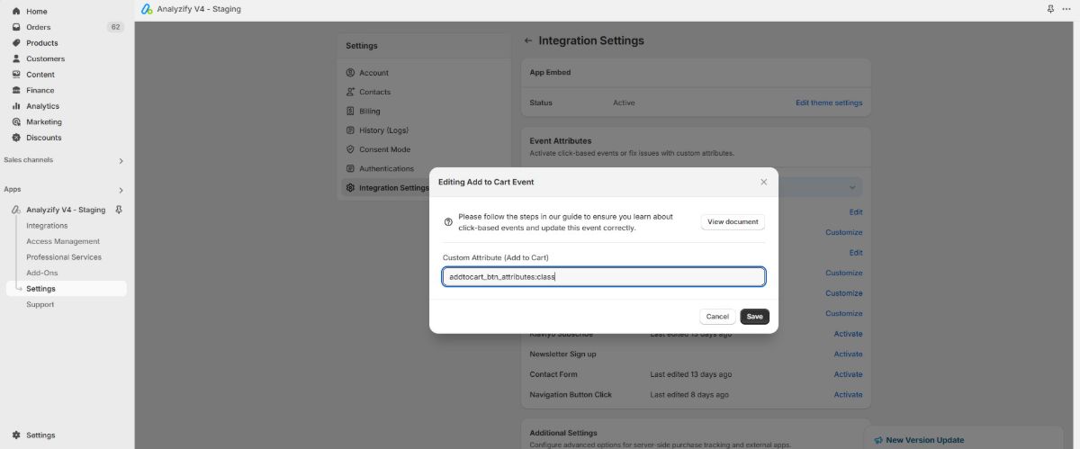 Adding the Attribute