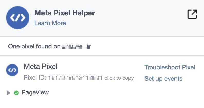 Enable Meta Pixel Helper