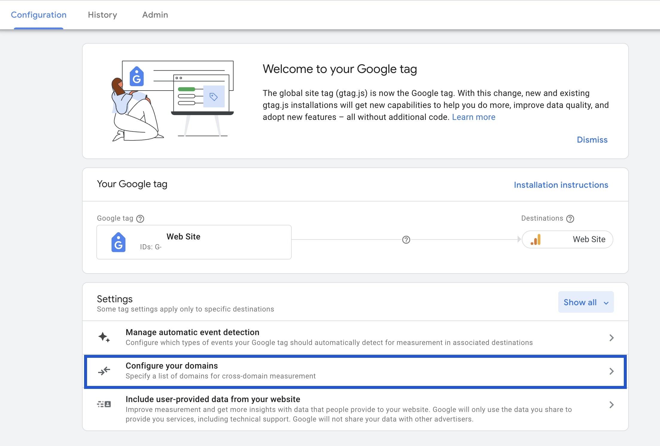 Configure Your Domains