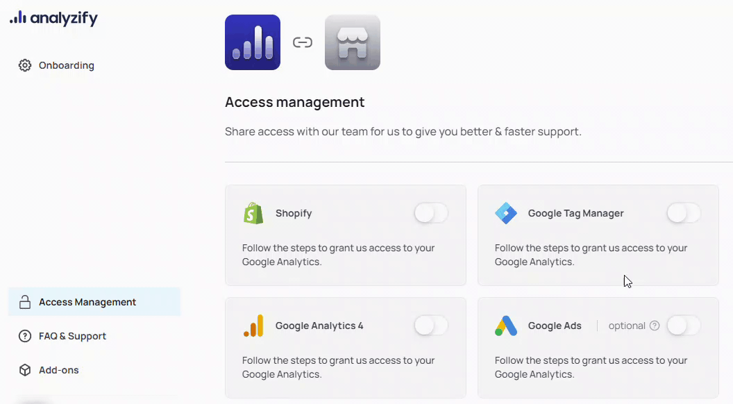 Share Access to Your GTM Account | Analyzify Knowledge Base