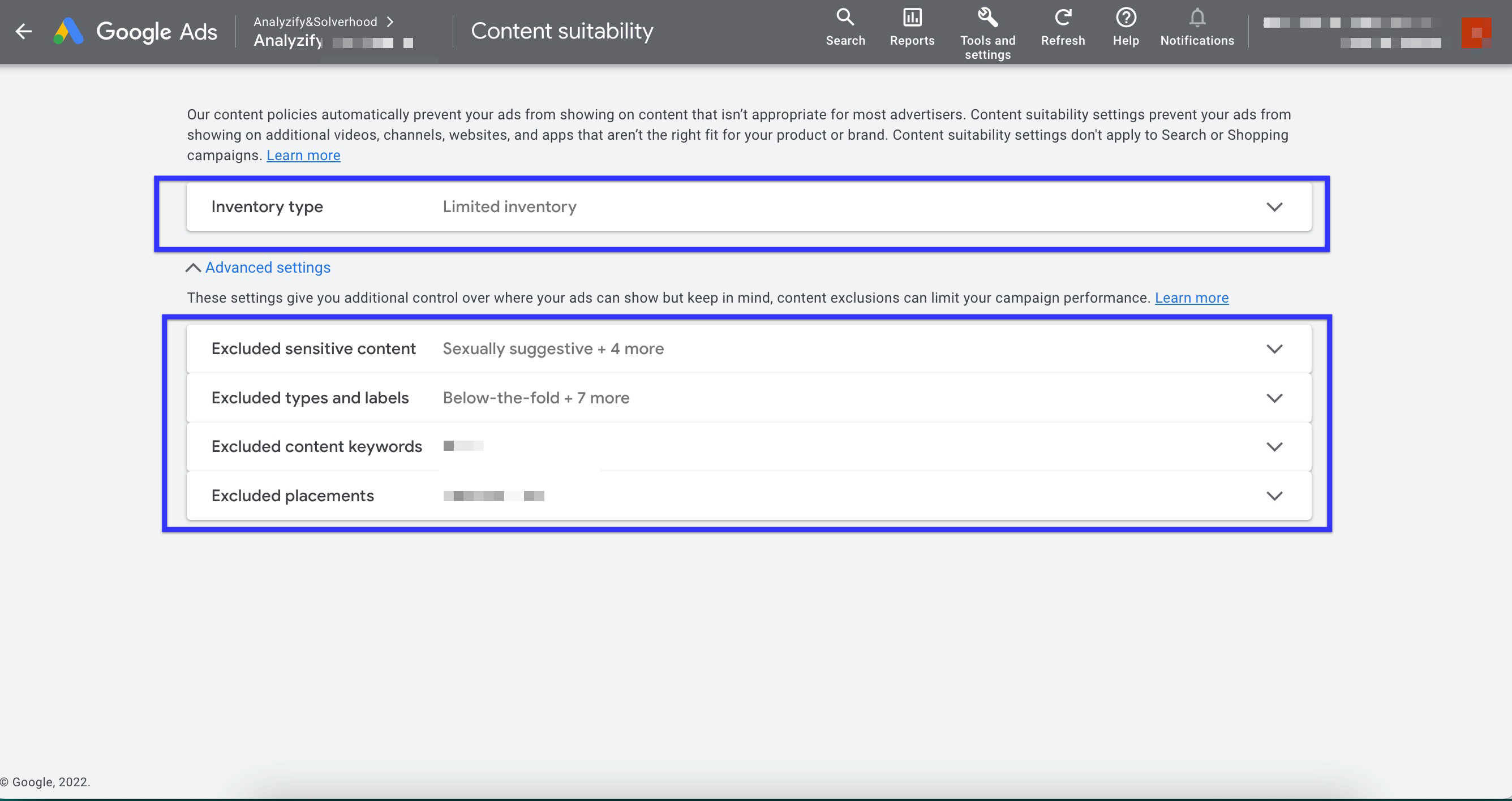 Content Suitability
