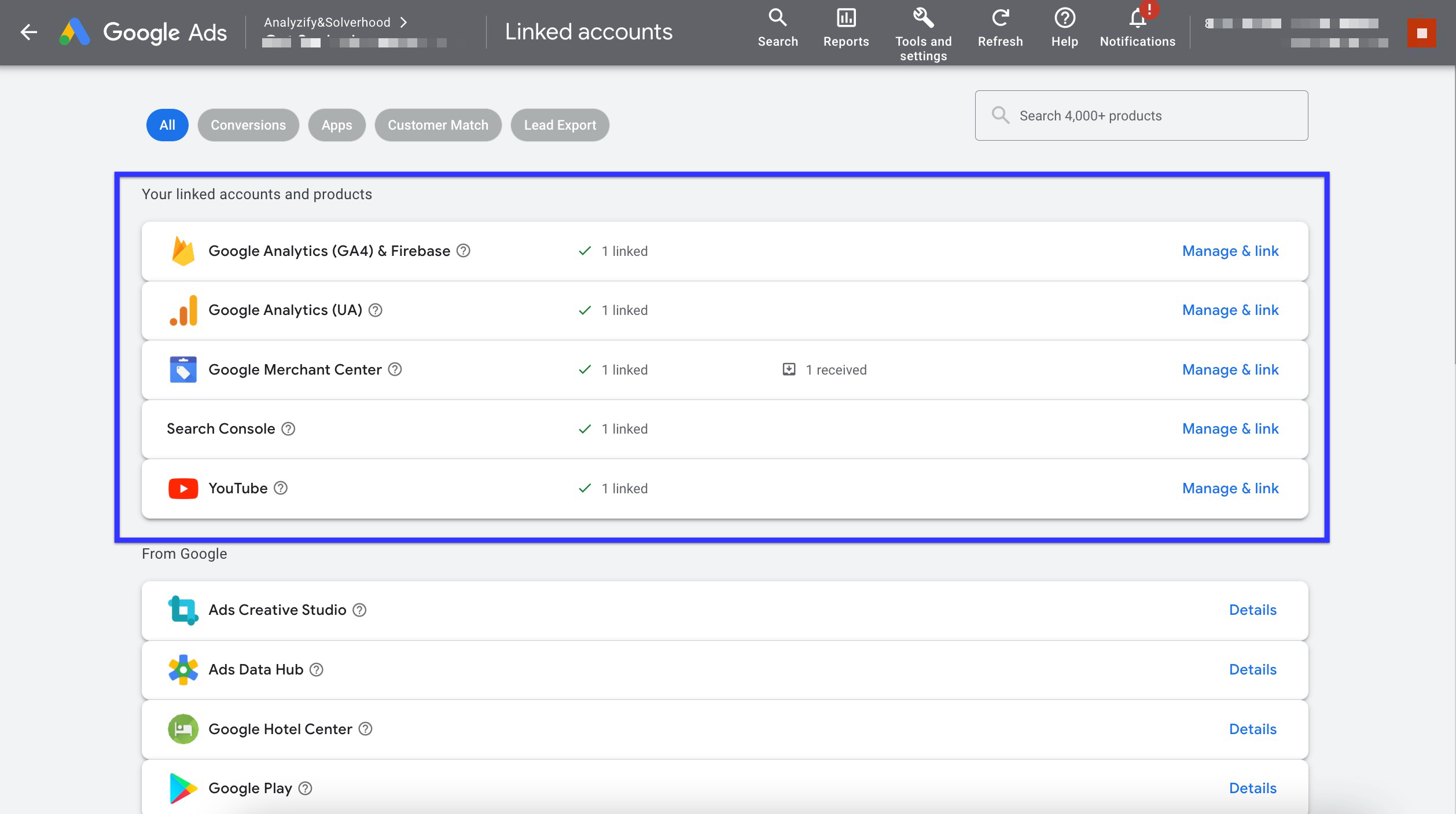 Recommended Accounts