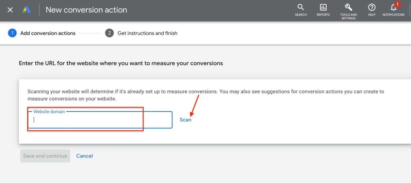 Scan Your Website