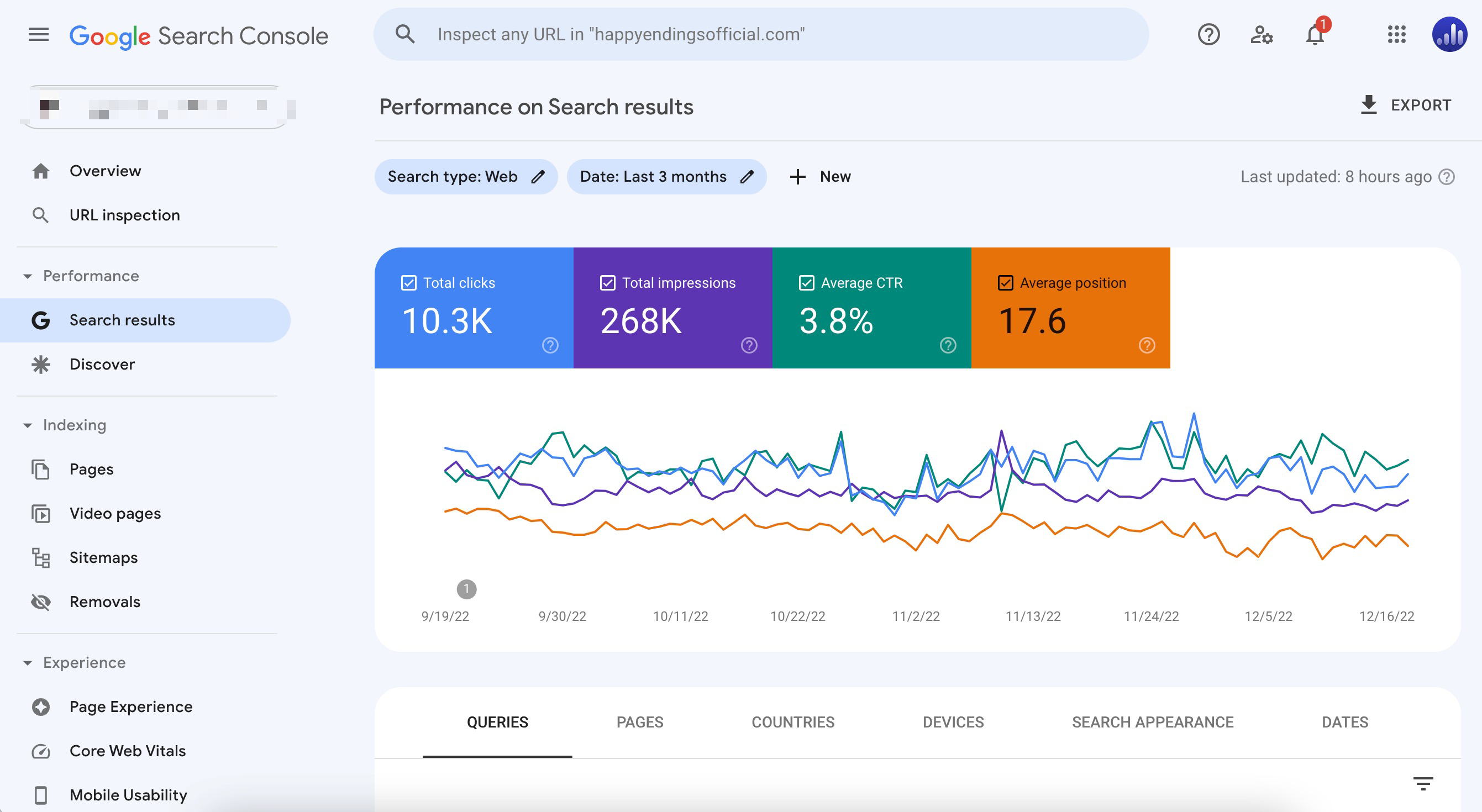 Google Search Console Preview