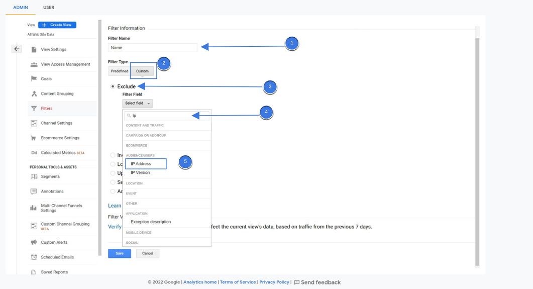 Create a Custom Filter